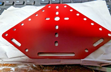 NEW REPRODUCTION "BB" LONG LOWER SLOT PLATE A.C. GILBERT ERECTOR SET