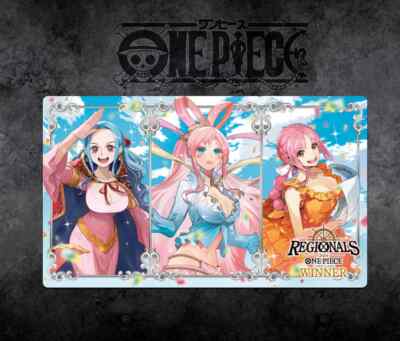 Nefertari Vivi Shirahoshi Rebecca One Piece Playmat TCG Card Game