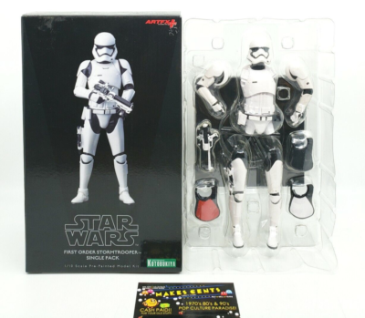 Star Wars Artfx + Plus First Order Stormtrooper Single Pack Star Wars Artfx + Plus First Order Stormtrooper Single Pack
