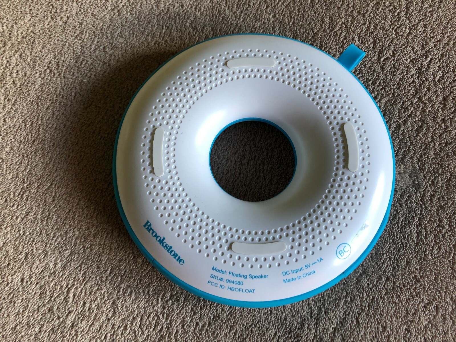 brookstone floating speaker