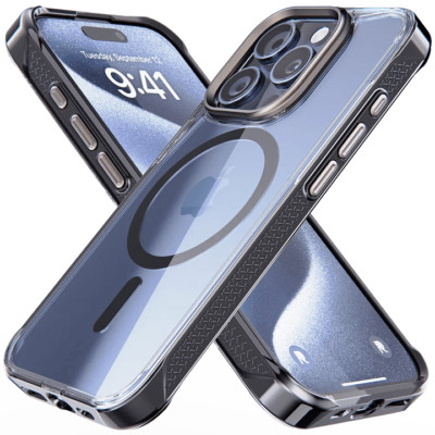 Phone Rebel Crystal Series GEN5 Clear Case For iPhone 15 Pro Max / 15 Pro