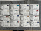 set 50US FDC FIRST DAY COVERS  STATE FLAGS 1976  postal used from state capitals — photo 5