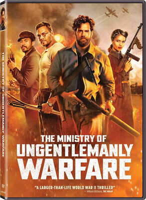 The Ministry of Ungentlemanly Warfare (DVD, 2024) Brand New Sealed!!!