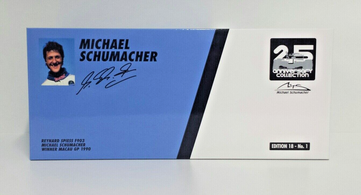 Minichamps1 18 Reynard Spiess F903 Schumacher Winner Macau GP 1990