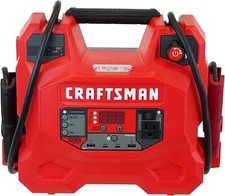 Portable Jump Starter 100 Psi Compressor Power Pack W Car Battery Jumper1200 A
