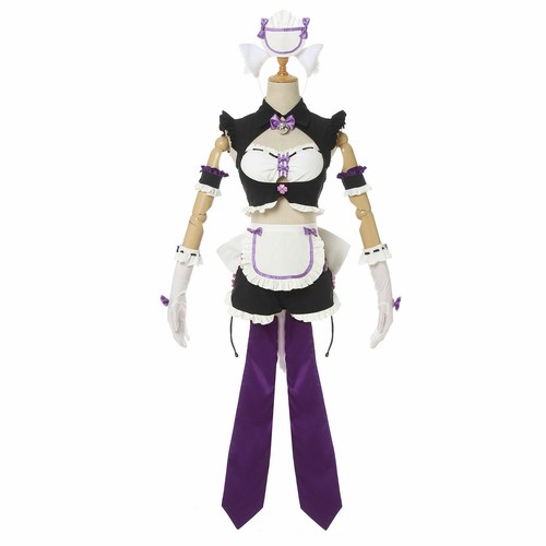 Costume cosplay Nekopara Race Queen cioccolato vaniglia sexy da cameriera abito elegante - Foto 4 di 9