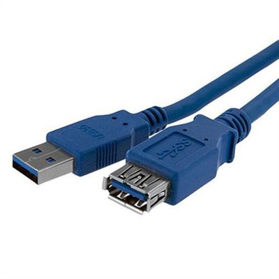 StarTech.com USB3SEXT1M SuperSpeed USB 3.0 Verlängerungskabel 1m St/Bu