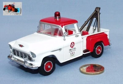 Matchbox Collectibles 1/43 : Chevy 3100 Texaco Tow Truck US Olympic Team 1955 - Photo 1/4