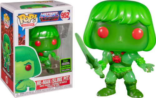 MASTERS OF THE UNIVERSE HE-MAN SLIME PIT 3.75"" POP VINYL FIGURE FUNKO 952