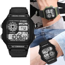 Digital Sport for Men Military Waterproof Wrist Watches LED Back Ligh/Alarm/Date