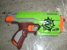 NERF DART GUN SIDESTRIKE ZOMBIE STRIKE WORKS 3 DARTS ELITE