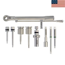Implant Multi ABT Hand Driver Hiossen Hex 1.2 Screwdrivers Dental Torque Wrench