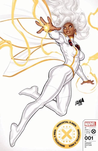🔥✖️ IMMORTAL X-MEN #1 NAKAYAMA Storm Unknown/616 Trade Dress Variant