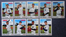 2019 Topps Heritage High Number New York Yankees Base Team Set Baseball Card
