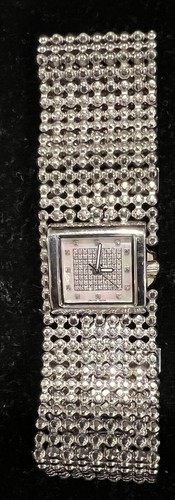 Ladies Swiss CROTON Sapphire Crystal Stainless Steel Watch,As Is , Untested - Picture 3 of 6