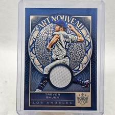 2022 Panini Diamond Kings Baseball Trevor Bauer Art Nouveau Jersey /99