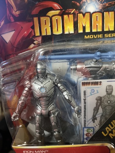 NEW & SEALED BOX - IRON MAN 2 - MARK VI RED VORTEX CAR 2009-2010