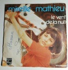N199 Vinyl 45-tours Mireille Mathieu le Vent de La Nuit, Mon Homme