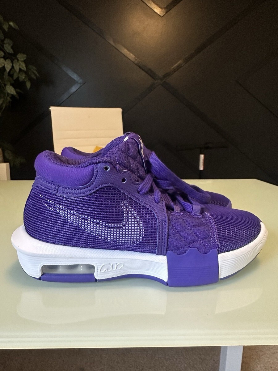 Nike LeBron Witness VIII 8 TB Shoes Kids 4 Field Purple