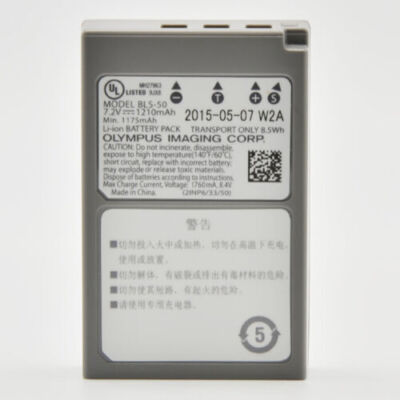 2pc New BLS-50 Battery For OLYMPUS BCS-5 EM10 EPL5 EP3 EPM1 1210mAh