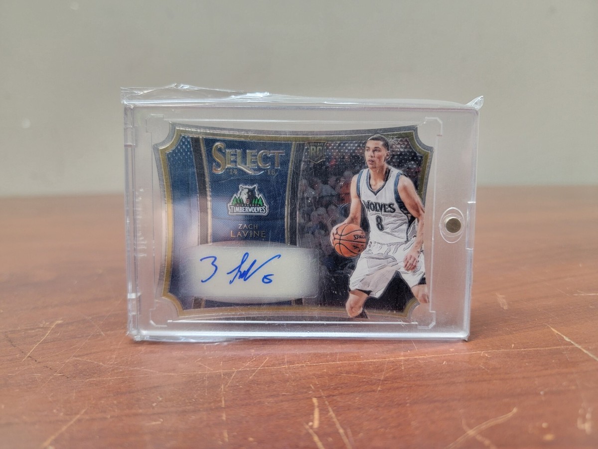 2014-15 Panini Select - Die-Cut Autographs Zach LaVine #64 /99 (AU