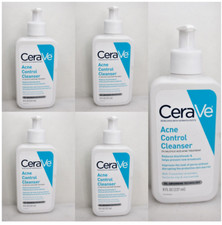 CERAVE ACNE CONTROL CLEANSER 2 SALICYLIC ACID ACNE TREATMENT 8 OZ LOT OF 5