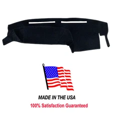 Isuzu Trooper 1995-2002 Black Carpet Dash Board Cover Custom Made in USA IS6-5