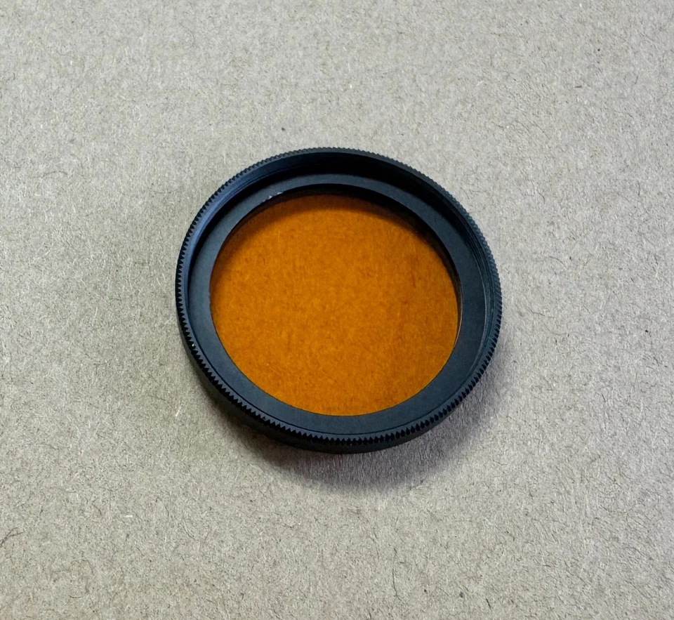 New Orange Filter Lens for Rollei 35 35B 35TE 40/3.5 35S 35SE 40/2.8 24mm 30.5mm - Image 3 of 4