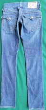 True Religion women jean size 28 ZACH skinny leg.