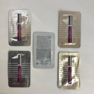Lot Of 5 X SISLEY Black Rose Eye Contour Fluid Sample Packet, 0.05 oz / 1.5ml