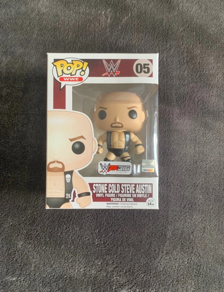 Stone Cold Wwe Protein Shaker Funko Pop Stone Cold Steve Austin