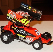 #41 JASON JOHNSON MVT/PRIOITY AVIATION WORLD OF OUTLAW SPRINT CAR RARE VHTF LQQK