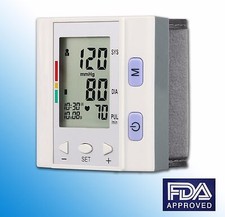 RMS Wrist Blood Pressure Monitor Fully Automatic Wrist Style w Jumbo LED Display