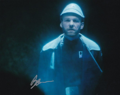 BRIAN GLEESON signed Autogramm 20x25cm STAR WARS in Person autograph COA