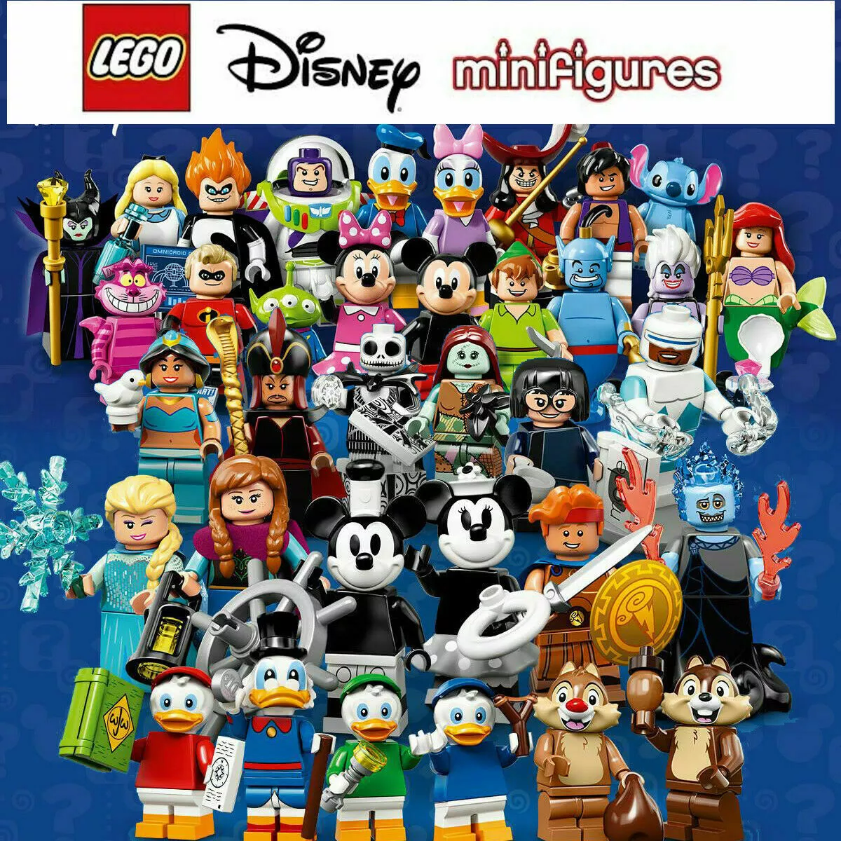 LEGO (LEGO) mini figure Disney Series / Stitch 71012-1, Stacking