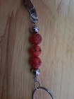 Keychain 420 jewelry gift for stoner weed lovers Unisex Impression Jasper  — photo 2