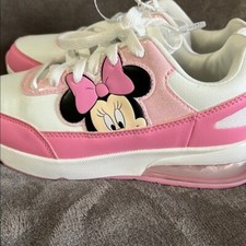 Disney Pink and White Minnie Mouse Sneakers