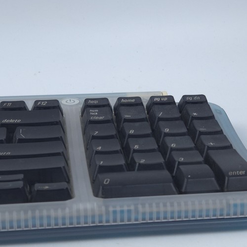 READ! NEEDS WORK! Apple USB Keyboard 1998 iMac Bondi Blue Translucent M2452 - Picture 4 of 14