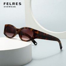 Women Cat Eye Fashion Sunglasses Retro Large Frame Outdoor Driving Party Glasses