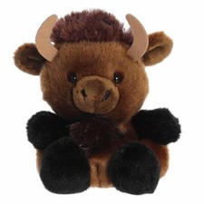 Aurora  Palm Pals  Billy Bison  5 Inch Stuffed Animal Toy 1-477 Forest