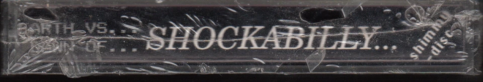 SHOCKABILLY Earth Vs / Dawn Of... TAPE Shimmy Disc SEALED Chadbourne Kramer 1988 - Image 3 of 3