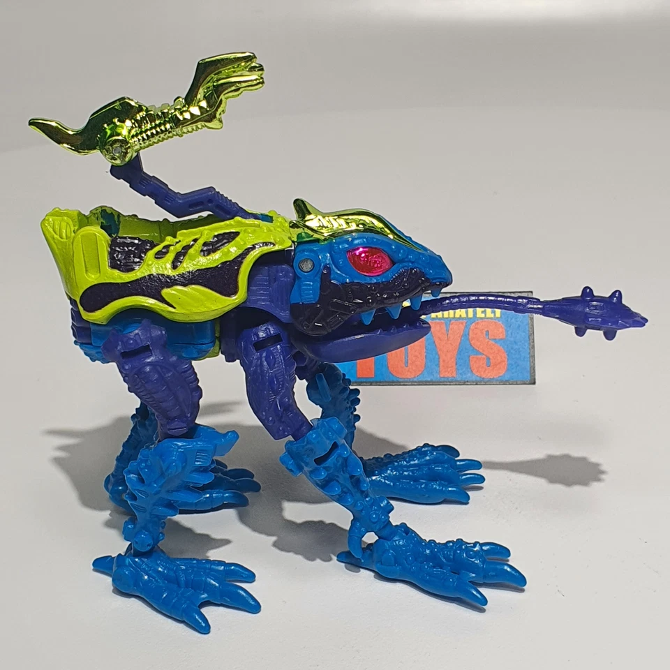 Transformers Beast Wars SPITTOR Transmetals 2 Basic Class 100% complete w Tongue - Image 4 of 4