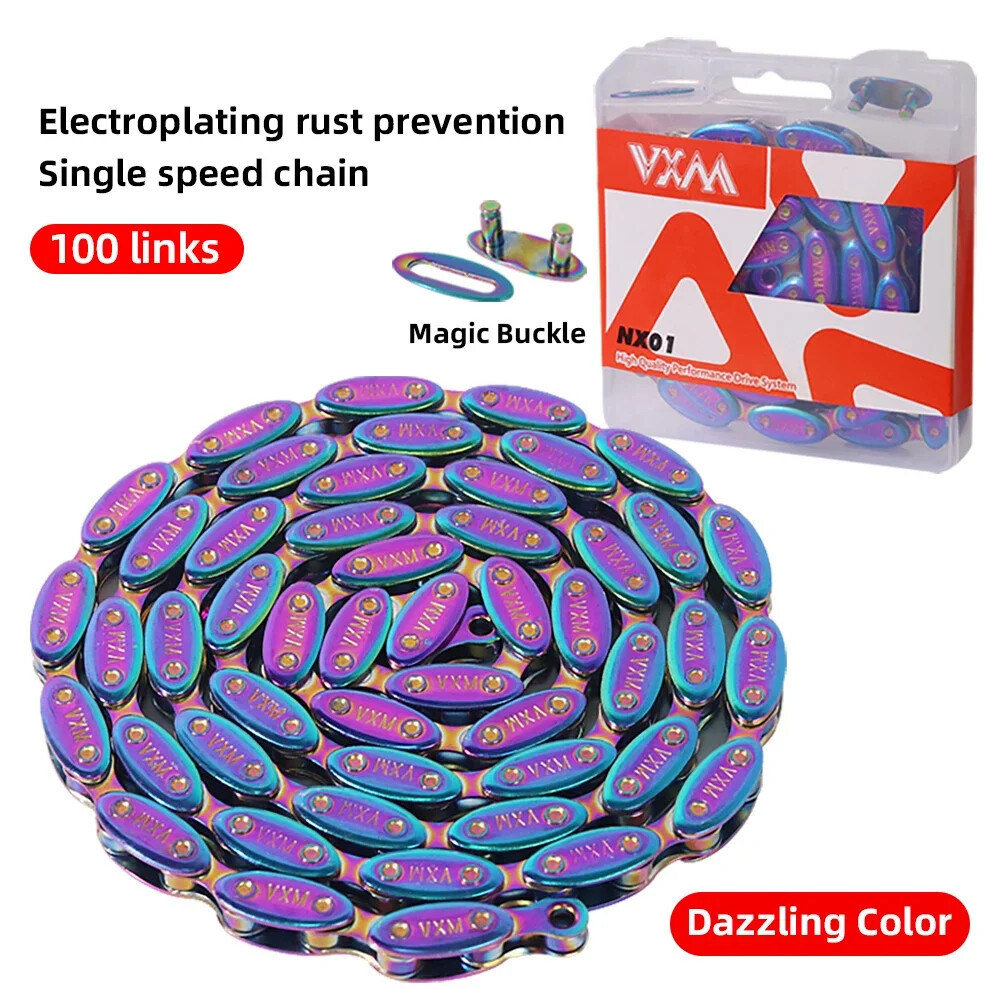 Single Speed Bicycle Chain Bike  with Quick-link Parts Olive