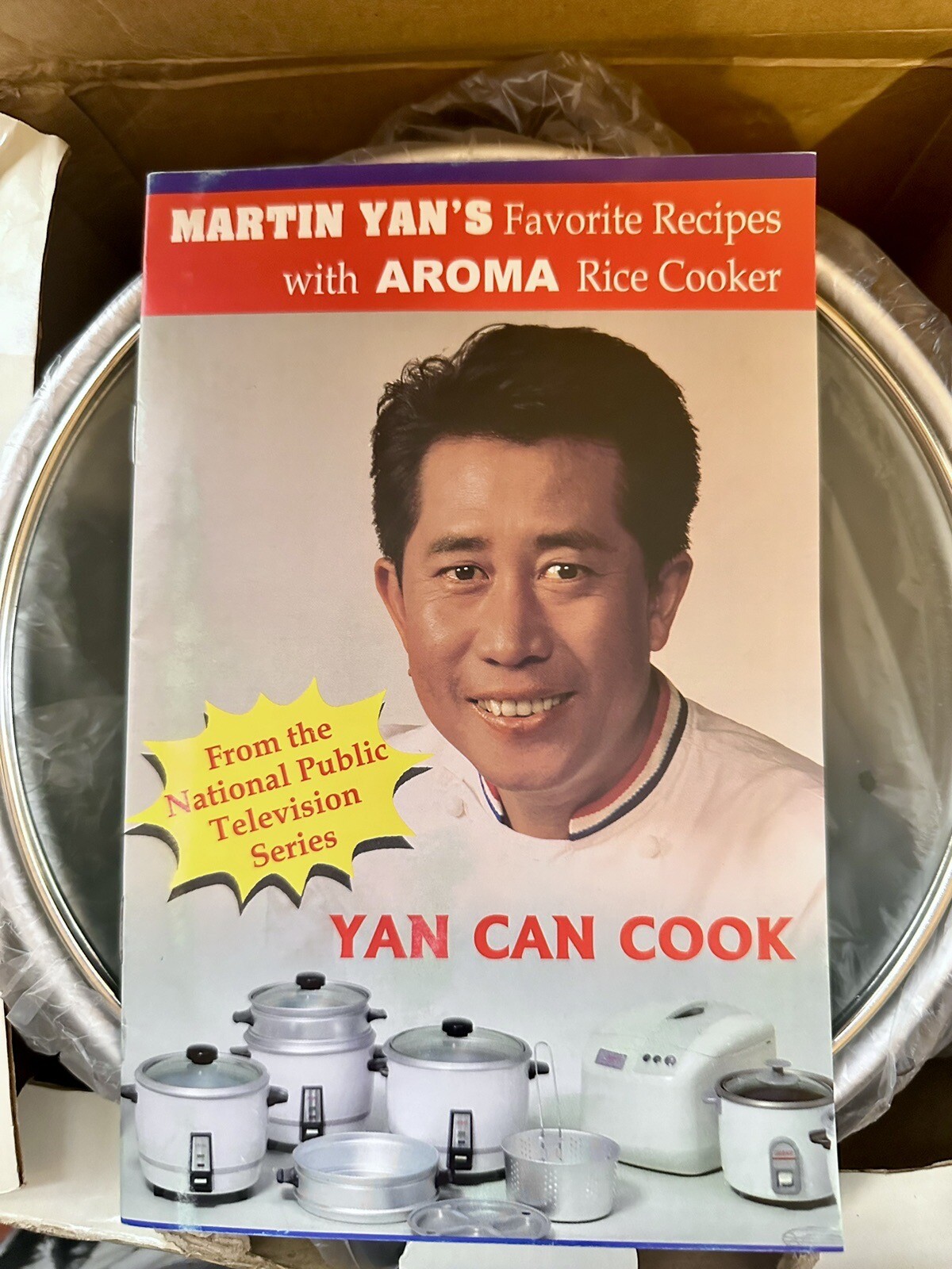 VTG AROMA Rice Cooker and Food Steamer 5in1 MultiCooker Martin Yan