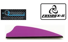 2.1", Purple,  Fusion X-II Vanes , Pkg 100 ***When Accuracy Counts***