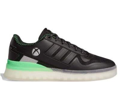 ADIDAS ORIGINALS X XBOX FORUM TECH BOOST 'SERIES X' (Herren UK 8 EUR 42) Schwarz