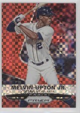 2015 Panini Prizm Red Power Prizm 56/125 BJ Upton Melvin Upton Jr #30 0e3