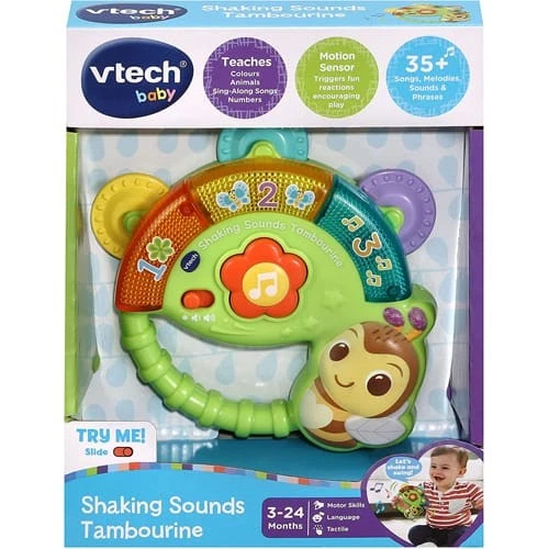 Shaking Sounds Tambourine Plush Soft Toy - Brand New Sealed - Image 1 of 1