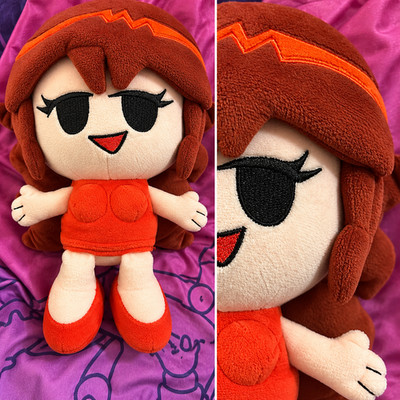 Makeship FNF Friday Night Funkin  GF Girlfriend Plush Newgrounds