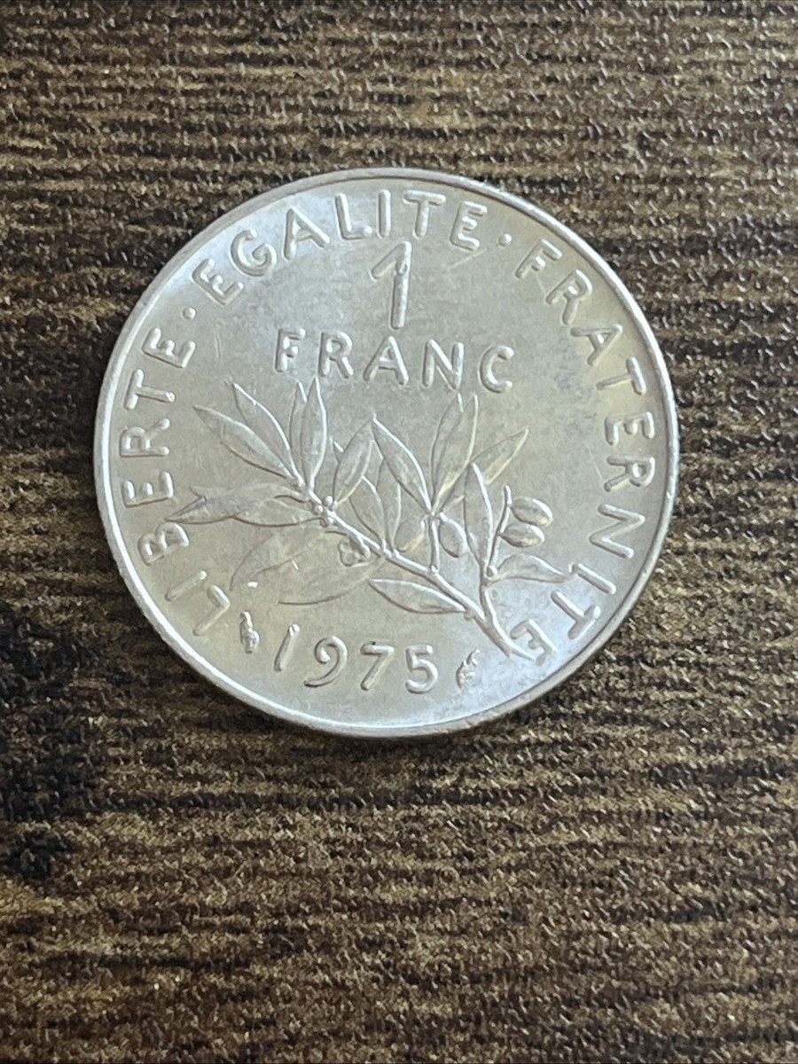 1975 France 1 One Franc Actual Coin TB4171* | eBay